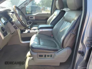 2009 Ford F-150 XL with VIN 1FTPW14V69FA48640, listed as a Copart auction lot 65913475 with 134,839 mi miles and Salvage title. Bid and sale history available at DreamBid. Image 7.