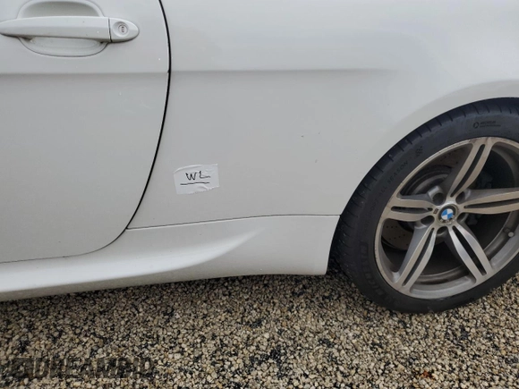 2008 BMW 6 Series M6 z VIN WBSEK93548CY79677, wystawiony jako Copart lot #74154364 z przebiegiem 109 352 mil mil oraz Szkoda całkowita • Salvage title. Historia ofert i sprzedaży dostępna na DreamBid. Obrazek 12.