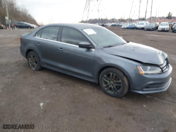 2017 Volkswagen Jetta 1.4T S with VIN 3VW167AJ3HM348674, listed as a IAAI auction lot 41479942 with 145,698 mi miles. Bid and sale history available at carsss.com. Image 1.