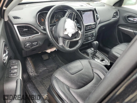 2019 Jeep Cherokee Limited with VIN 1C4PJLDB5KD415898, listed as a Copart auction lot 55755075 with 78,011 mi miles and Clean title. Bid and sale history available at DreamBid. Image 8.