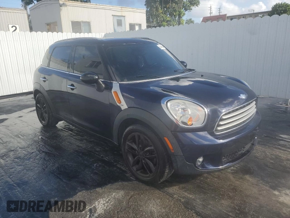 2013 MINI Countryman with VIN WMWZB3C59DWM08636, listed as a Copart auction lot 77442344 with 103,118 mi miles and Clean title. Bid and sale history available at DreamBid. Image 4.