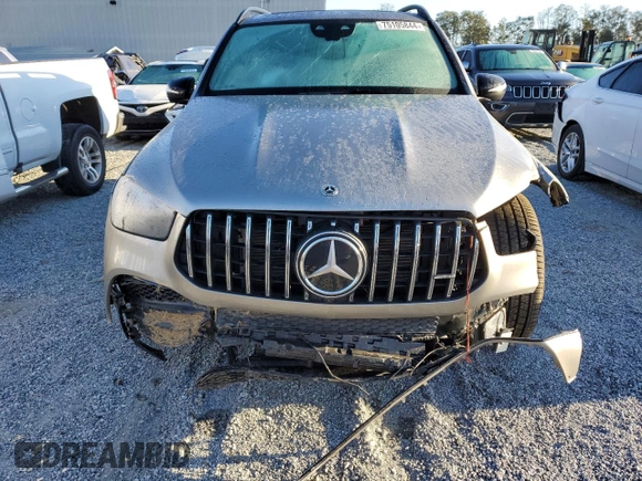 2021 Mercedes-Benz GLE 53 AMG with VIN 4JGFB6BB6MA575009, listed as a Copart auction lot 75105844 with 31,457 mi miles and Salvage title. Bid and sale history available at DreamBid. Image 5.