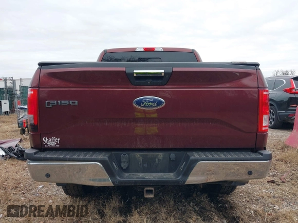 2017 Ford F-150 XL with VIN 1FTEW1EG9HFB75226, listed as a IAAI auction lot 41130292 with 125,205 mi miles. Bid and sale history available at carsss.com. Image 17.