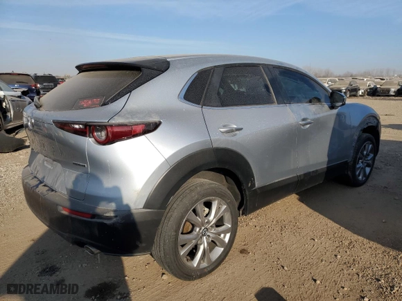 2021 Mazda CX-30 Preferred with VIN 3MVDMACL1MM315831, listed as a Copart auction lot 87604745 with 0 mi miles and Salvage Title. Bid and sale history available at carsss.com. Image 3.