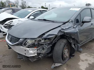 2013 Honda Civic Sdn LX with VIN 19XFB2F5XDE278355, listed as a IAAI auction lot 40952951 with 106,253 mi miles. Bid and sale history available at carsss.com. Image 6.