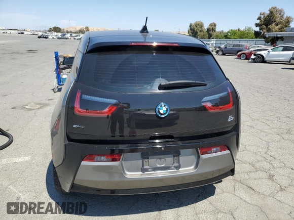 2017 BMW i3 with VIN WBY1Z8C37HV895076, listed as a Copart auction lot 60131235 with 104,753 mi miles and Salvage title. Bid and sale history available at DreamBid. Image 6.