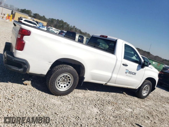 2020 Chevrolet Silverado 1500 Work Truck with VIN 3GCNWAEH0LG137495, listed as a Copart auction lot 46846575 with 159,812 mi miles and Clean Title. Bid and sale history available at DreamBid. Image 3.
