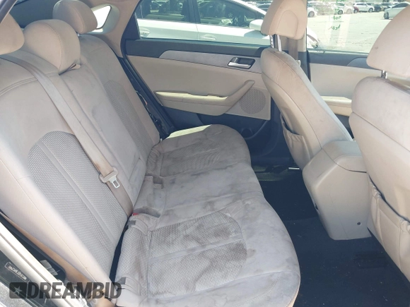 2016 Hyundai Sonata 2.4L with VIN 5NPE24AF7GH313389, listed as a IAAI auction lot 42049855 with 157,366 mi miles and . Bid and sale history available at carsss.com. Image 8.
