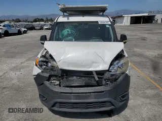 2017 Ram ProMaster City Cargo Tradesman with VIN ZFBERFAB8H6E30579, listed as a Copart auction lot 58069185 with 78,878 mi miles and Salvage title. Bid and sale history available at DreamBid. Image 5.