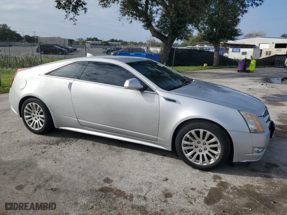 2011 Cadillac CTS Coupe Performance with VIN 1G6DJ1ED5B0109222, listed as a Copart auction lot 75389434 with 137,292 mi miles and Salvage Title. Bid and sale history available at carsss.com. Image 4.
