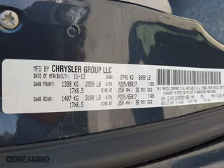 2014 Chrysler Town & Country Touring with VIN 2C4RC1BGXER221486, listed as a IAAI auction lot 41990508 with 142,749 mi miles. Bid and sale history available at carsss.com. Image 9.