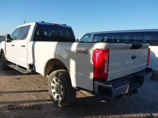 2024 Ford Super Duty F-250 SRW XL with VIN 1FT7W2BN2RED53499, listed as a IAAI auction lot 41848277 with 41,666 mi miles. Bid and sale history available at carsss.com. Image 3.