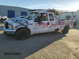 1999 Ford Super Duty F-250 XL with VIN 1FTNX20F4XED10957, listed as a Copart auction lot 41530355 with 187,427 mi miles and Salvage Title. Bid and sale history available at carsss.com. Image 1.