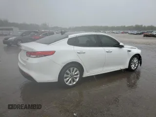 2016 Kia Optima EX with VIN 5XXGU4L35GG013206, listed as a Copart auction lot 51150455 with 166,865 mi miles and Salvage Title. Bid and sale history available at carsss.com. Image 3.