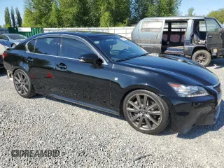 2015 Lexus GS 350 with VIN JTHCE1BL9FA006957, listed as a Copart auction lot 64138395 with 122,093 mi miles and Salvage title. Bid and sale history available at DreamBid. Image 4.