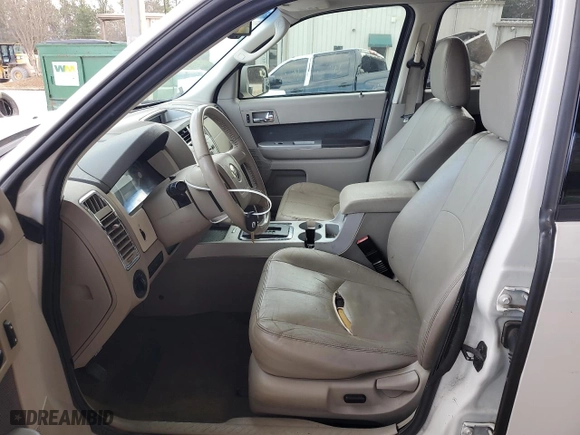 2010 Mercury Mariner Premier with VIN 4M2CN8HG9AKJ06476, listed as a Copart auction lot 43698285 with 268,631 mi miles and Salvage Title. Bid and sale history available at carsss.com. Image 7.