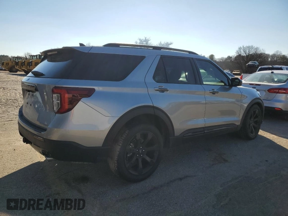 2023 Ford Explorer ST-Line with VIN 1FMSK7KH9PGB73219, listed as a Copart auction lot 41695975 with 12,172 mi miles and Salvage Title. Bid and sale history available at carsss.com. Image 3.