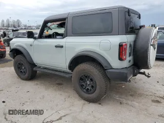 2022 Ford Bronco with VIN 1FMDE5CP1NLB68658, listed as a Copart auction lot 50777015 with 10,203 mi miles and Salvage Title. Bid and sale history available at DreamBid. Image 2.