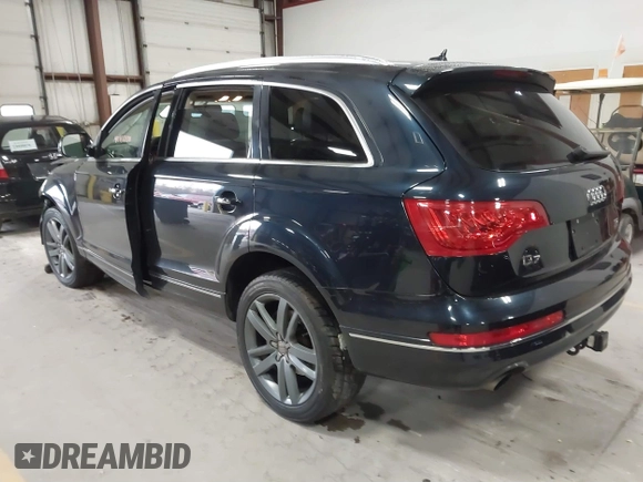 2012 Audi Q7 Premium Plus with VIN WA1LMAFE5CD008743, listed as a IAAI auction lot 40956930 with 117,947 mi miles and . Bid and sale history available at DreamBid. Image 3.