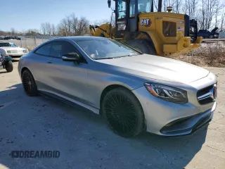2015 Mercedes-Benz S-Class S 63 AMG with VIN WDDXJ7JB3FA001561, listed as a Copart auction lot 50387925 with 37,106 mi miles and Salvage Title. Bid and sale history available at carsss.com. Image 4.