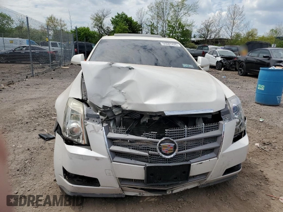2010 Cadillac CTS with VIN 1G6DM8EV4A0120980, listed as a Copart auction lot 55507435 with Not Provided miles and Salvage Title. Bid and sale history available at DreamBid. Image 5.