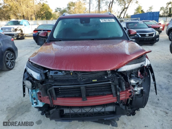 2025 Chevrolet TrailBlazer LT with VIN KL79MRSLXSB037746, listed as a Copart auction lot 48788705 with 13,075 mi miles and Clean Title. Bid and sale history available at carsss.com. Image 5.