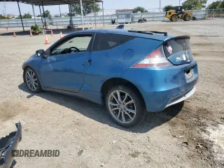 2012 Honda CR-Z EX with VIN JHMZF1D62CS003029, listed as a Copart auction lot 62111505 with 108,128 mi miles and Salvage title. Bid and sale history available at DreamBid. Image 2.