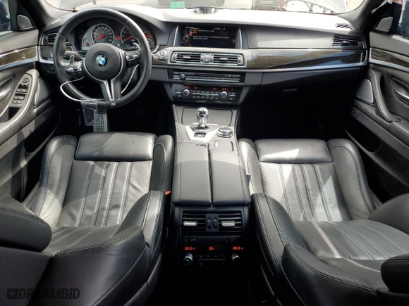 2015 BMW M5 with VIN WBSFV9C56FD594465, listed as a Copart auction lot 72085944 with 76,313 mi miles and Salvage Title. Bid and sale history available at carsss.com. Image 8.