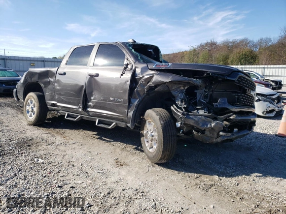 2023 Ram 2500 Big Horn with VIN 3C6UR5DJ1PG505386, listed as a Copart auction lot 77973444 with 20,918 mi miles and Salvage Title. Bid and sale history available at carsss.com. Image 4.