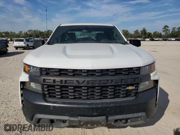 2020 Chevrolet Silverado 1500 Work Truck with VIN 1GCRYAEF9LZ177875, listed as a Copart auction lot 75811724 with 40,657 mi miles and Salvage Title. Bid and sale history available at carsss.com. Image 5.
