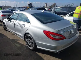 2012 Mercedes-Benz CLS-Class CLS 63 AMG with VIN WDDLJ7EB5CA027728, listed as a IAAI auction lot 41450808 with 100,594 mi miles. Bid and sale history available at carsss.com. Image 3.