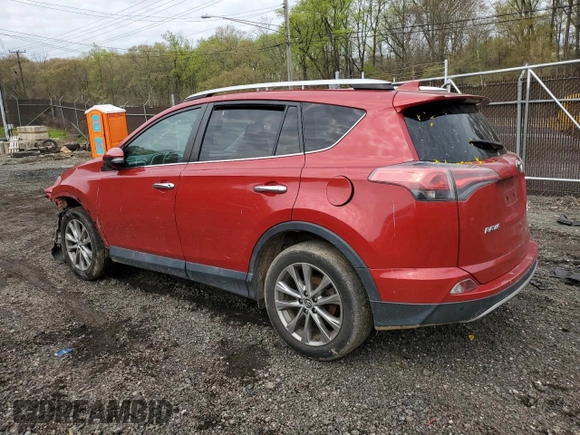 2016 Toyota RAV4 Limited z VIN 2T3DFREV7GW443406, wystawiony jako Copart lot #52947115 z przebiegiem 46 070 mil mil oraz Szkoda całkowita • Salvage title. Historia ofert i sprzedaży dostępna na DreamBid. Obrazek 2.
