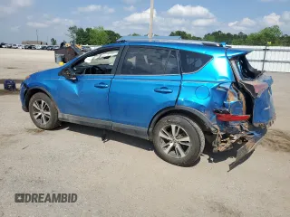 2018 Toyota RAV4 XLE with VIN JTMWFREVXJJ195182, listed as a Copart auction lot 54820055 with 165,987 mi miles and Non repairable. Bid and sale history available at DreamBid. Image 2.