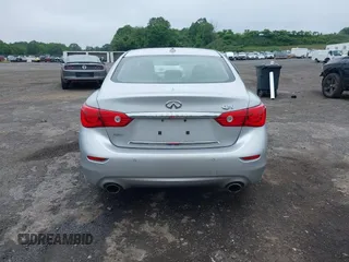 2014 Infiniti Q50 Sport with VIN JN1BV7AR3EM684464, listed as a IAAI auction lot 42449389 with 149,380 mi miles and . Bid and sale history available at DreamBid. Image 16.