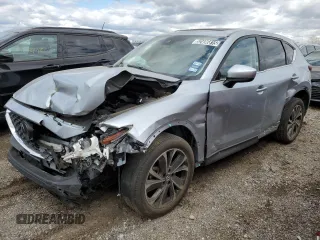 2023 Mazda CX-5 S Premium with VIN JM3KFBDM8P0203834, listed as a Copart auction lot 52496815 with 54,306 mi miles and Non Repairable. Bid and sale history available at DreamBid. Image 1.