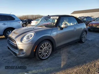 2017 MINI Convertible Cooper S with VIN WMWWG9C3XH3C80939, listed as a Copart auction lot 85094484 with 56,731 mi miles and Salvage title. Bid and sale history available at DreamBid. Image 1.