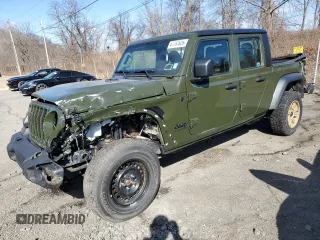 2022 Jeep Gladiator Texas Trail with VIN 1C6HJTAG1NL128872, listed as a Copart auction lot 47757625 with 33,410 mi miles and Salvage Title. Bid and sale history available at carsss.com. Image 1.