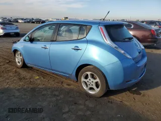 2011 Nissan LEAF SL-e with VIN JN1AZ0CP3BT000582, listed as a Copart auction lot 74951934 with 110,014 mi miles and Clean Title. Bid and sale history available at carsss.com. Image 2.