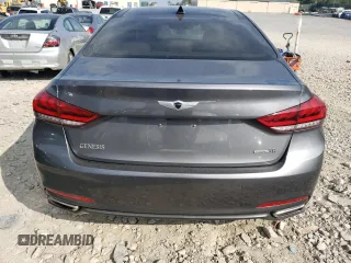 2015 Hyundai Genesis 3.8L with VIN KMHGN4JEXFU063802, listed as a Copart auction lot 68367874 with 103,495 mi miles and Salvage Title. Bid and sale history available at carsss.com. Image 6.