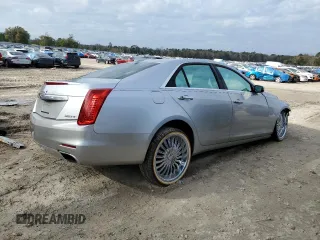 2015 Cadillac CTS RWD with VIN 1G6AP5SX2F0135080, listed as a Copart auction lot 85827504 with 95,287 mi miles and Salvage title. Bid and sale history available at DreamBid. Image 3.