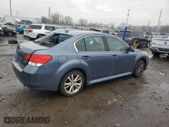 2013 Subaru Legacy Limited with VIN 4S3BMCK60D3021211, listed as a Copart auction lot 43617425 with 139,640 mi miles and Non Repairable. Bid and sale history available at DreamBid. Image 3.