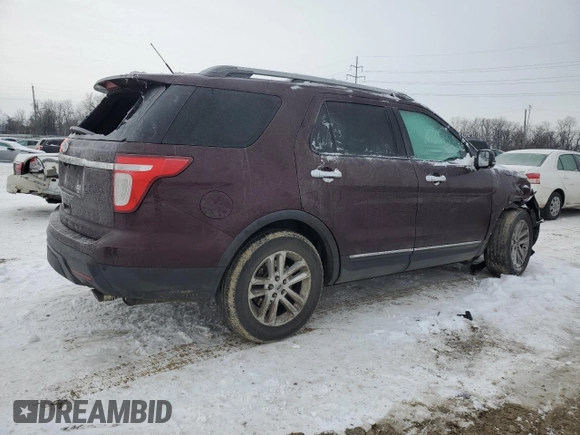 2011 Ford Explorer XLT with VIN 1FMHK7D83BGA41895, listed as a Copart auction lot 87130434 with Not Provided miles and Salvage Title. Bid and sale history available at carsss.com. Image 3.