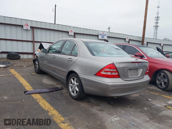 2003 Mercedes-Benz C 320 with VIN WDBRF64J23F400346, listed as a IAAI auction lot 41206060 with 150,565 mi miles and . Bid and sale history available at DreamBid. Image 3.