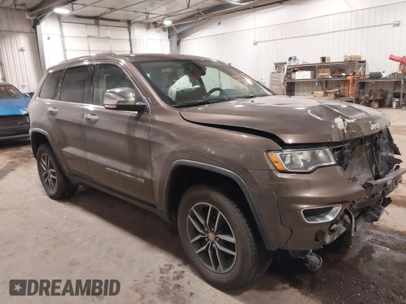 2018 Jeep Grand Cherokee Limited with VIN 1C4RJFBG2JC139502, listed as a IAAI auction lot 41372877 with 145,877 mi miles and . Bid and sale history available at DreamBid. Image 1.