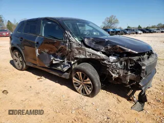 2020 Mitsubishi Outlander ES with VIN JA4AP3AU3LU008250, listed as a Copart auction lot 50710675 with 109,532 mi miles and Salvage title. Bid and sale history available at DreamBid. Image 4.