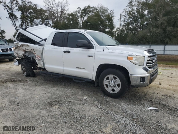 2016 Toyota Tundra 2WD Truck SR5 with VIN 5TFRW5F10GX204740, listed as a Copart auction lot 89380765 with 113,827 mi miles and Salvage Title. Bid and sale history available at carsss.com. Image 4.