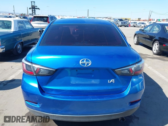 2016 Scion iA with VIN 3MYDLBZV5GY107520, listed as a IAAI auction lot 41647663 with 183,309 mi miles. Bid and sale history available at carsss.com. Image 16.