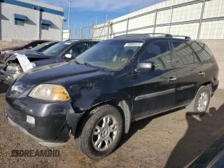 2004 Acura MDX Touring Pkg with VIN 2HNYD18654H514301, listed as a Copart auction lot 48808425 with 202,422 mi miles and Salvage Title. Bid and sale history available at carsss.com. Image 1.