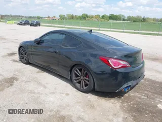2011 Hyundai Genesis Coupe with VIN KMHHT6KD2BU059877, listed as a IAAI auction lot 42116791 with 88,706 mi miles and . Bid and sale history available at DreamBid. Image 3.