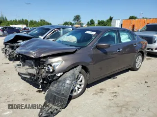 2015 Nissan Altima S with VIN 1N4AL3AP4FN908297, listed as a Copart auction lot 61555814 with 202,680 mi miles and Salvage Title. Bid and sale history available at carsss.com. Image 1.